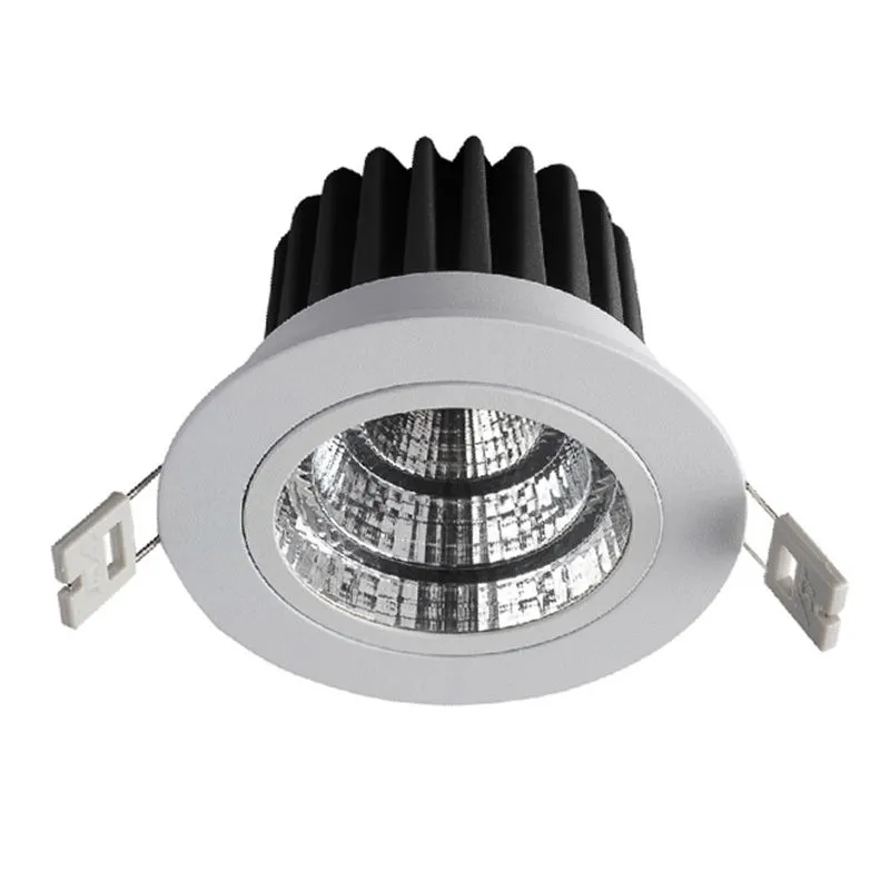 West, nowoczesna wpuszczana lampa sufitowa, biała, LED, 3000K, TS05108 9W 900LM 3000K S.WH